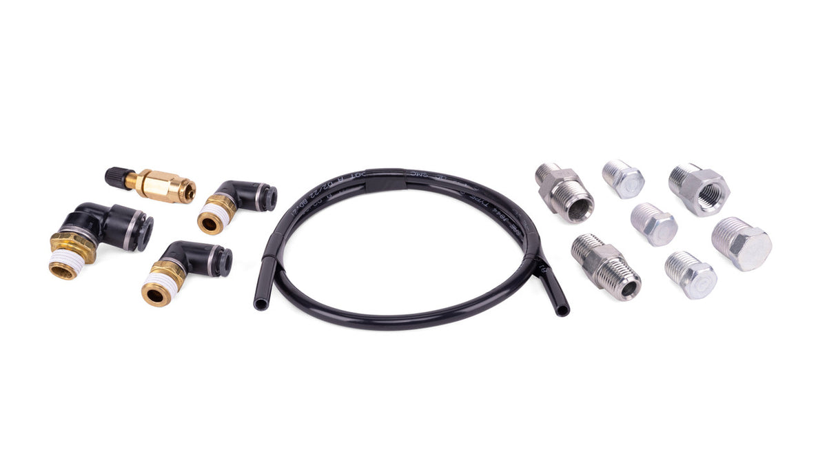 Fitting pack for 4 Gallon aluminum tank 7 Port (11957 or 12957) for 1/4" & 3/8" lines (For ALP Management Systems)