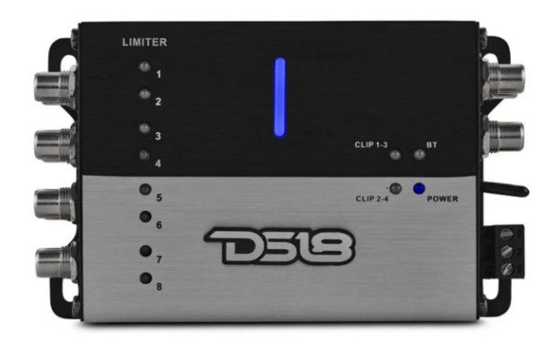 4-Input / 8-Output Digital Sound Processor with Bluetooth and App Control