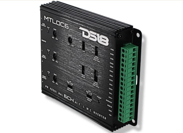 6-Channel High-to-Low Line Output Converter with Remote/Automatic Turn-On MTLOC6
