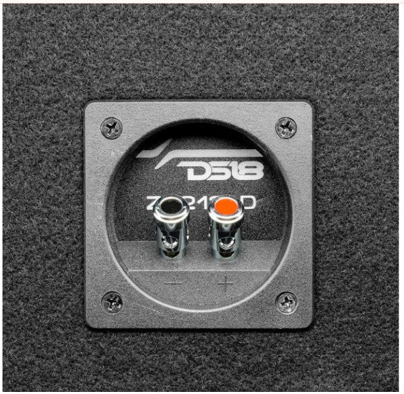 DS18 Dual 12" Loaded Subwoofer Ported Enclosure With ZR12.4D 1500 Watts Rms