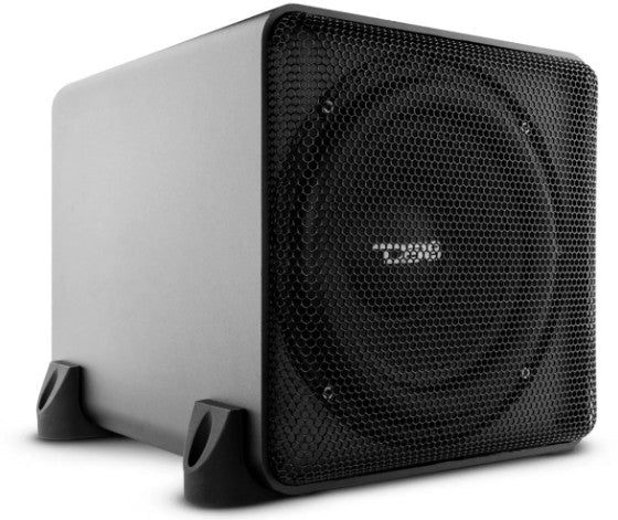 DS18 Loaded Subwoofer Enclosure 8" 300W RMS Subwoofer with 8" Passive Sub