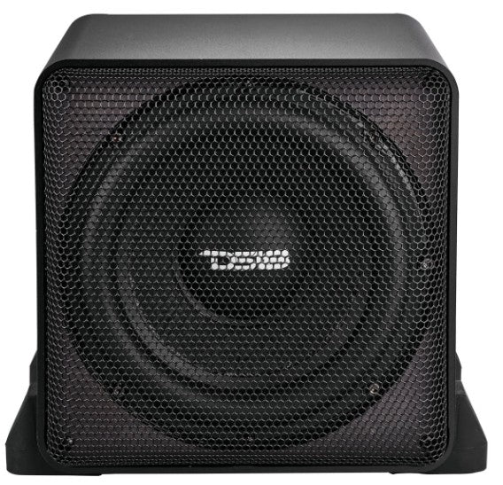 DS18 Loaded Subwoofer Enclosure 8" 300W RMS Subwoofer with 8" Passive Sub