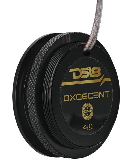 DXQ 6.5" 3-Way Component Speaker Set with Neodymium Magnet and Yellow Straw + Composite Foam Cone | | 180W RMS 4-Ohm
