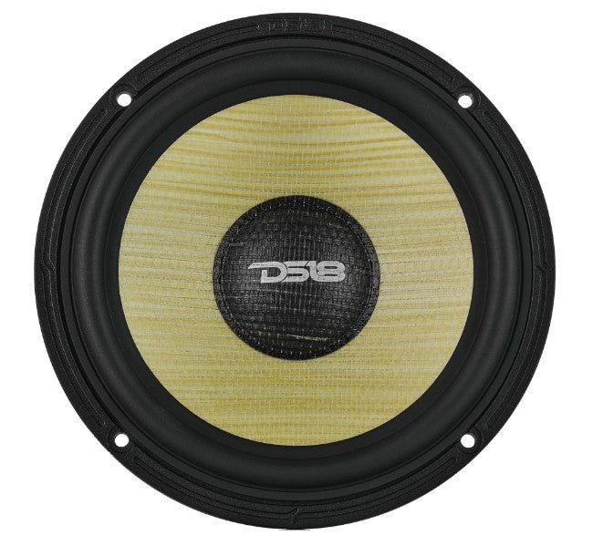DXQ 6.5" 3-Way Component Speaker Set with Neodymium Magnet and Yellow Straw + Composite Foam Cone | | 180W RMS 4-Ohm