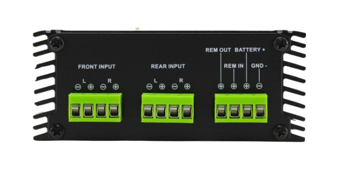 Deaf Bonce M6C-PRO Black 6-Channel High Level Signal Converter M6C-PRO