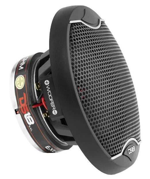EXL 4" 2-Way Coaxial Speaker with Fiber Glass Cone | 60W RMS 3-Ohm