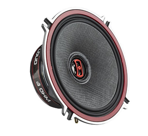 EXL 5.25" 2-Way Coaxial Speaker with Fiber Glass Cone | 80W RMS 3-Ohm