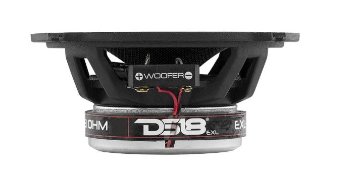 EXL 5.25" 2-Way Coaxial Speaker with Fiber Glass Cone | 80W RMS 3-Ohm