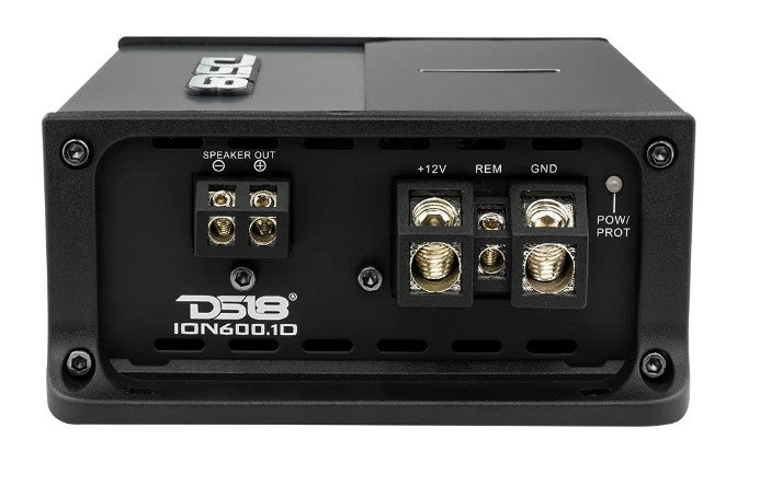 ION Compact Full Range 1 Channel Amplifier 600 Watts RMS @ 1-Ohm