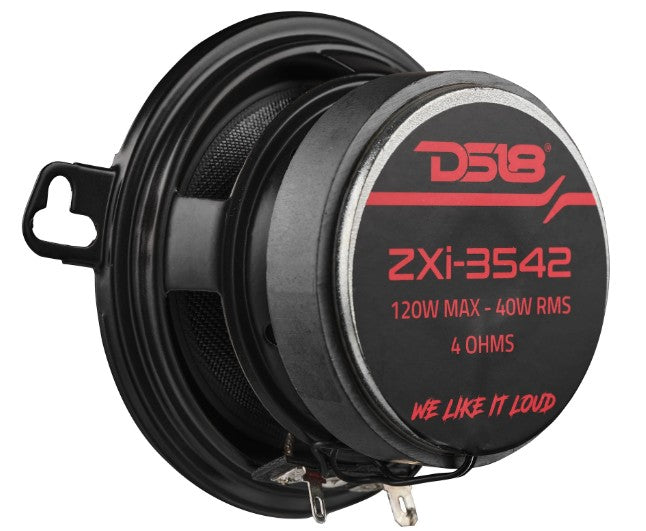 ZXI 3.5” 2-Way Coaxial Speaker | 40 Watts RMS 4-Ohm