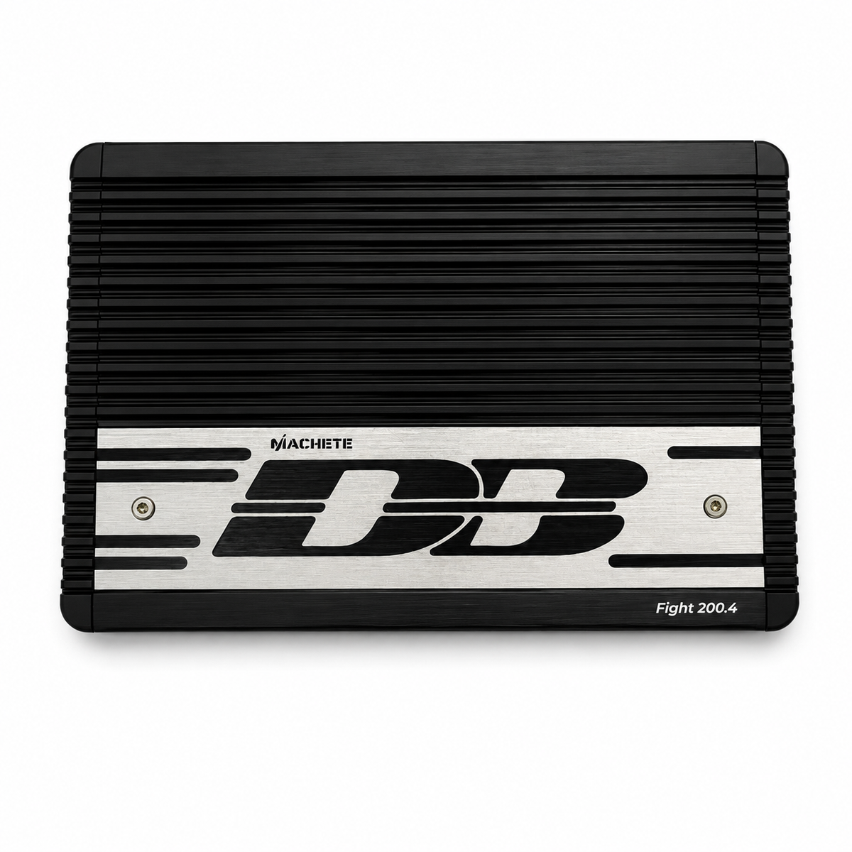 Deaf Bonce Machete Fight 200.4 four-channel amplifier, top view