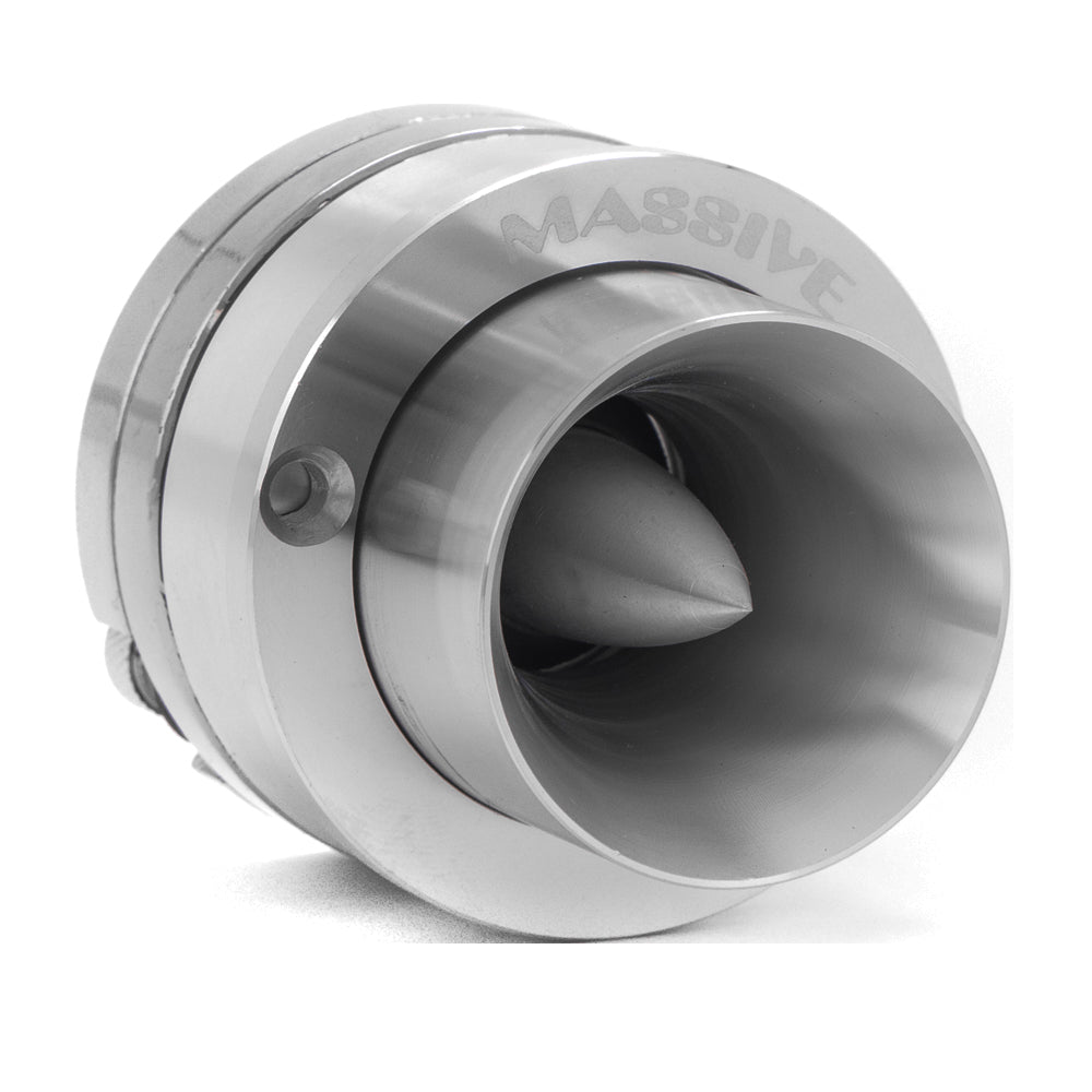 Massive Audio CT4 titanium super bullet tweeter, front view