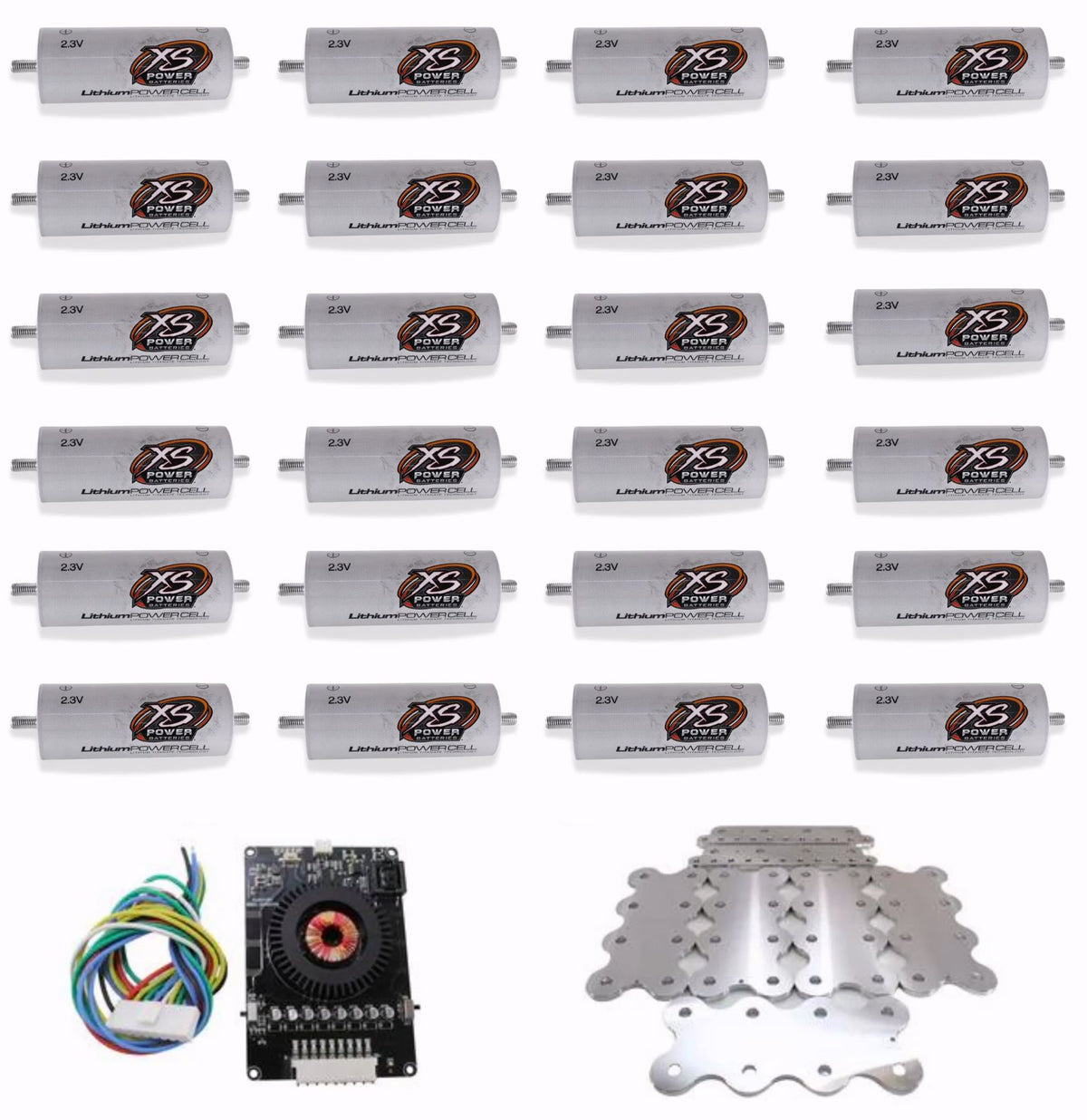 XS Power 45Ah LTO lithium battery cell bank kit
