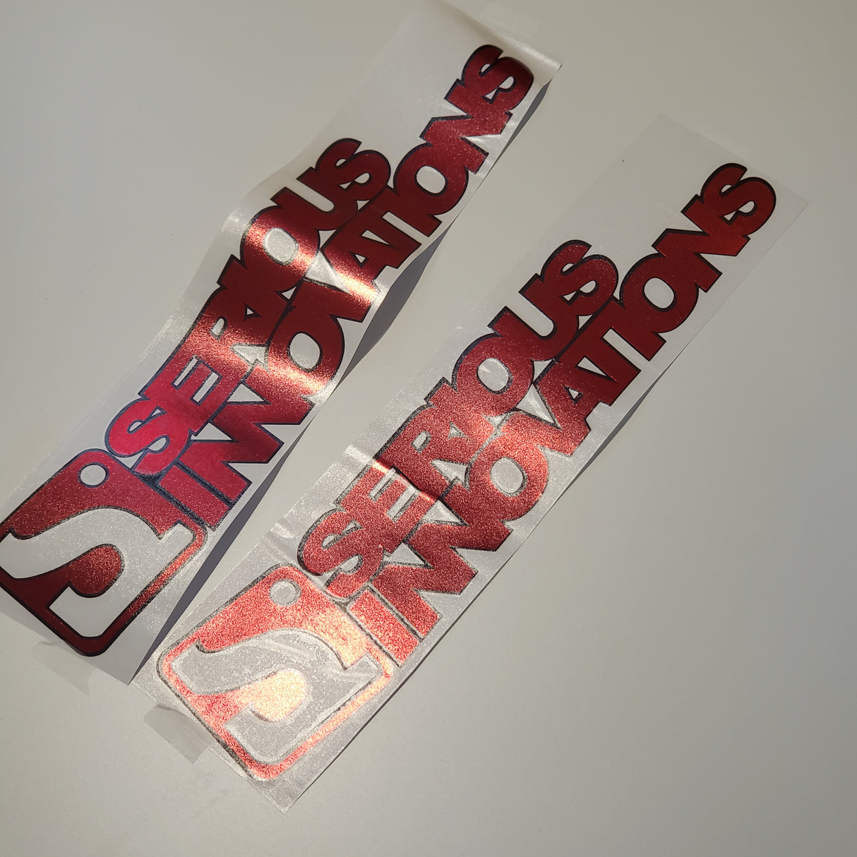Serious innovations Banner Sticker 24"