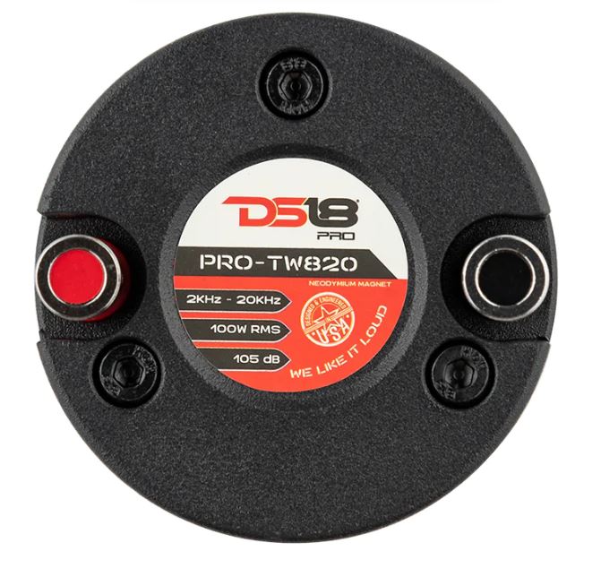 DS18 PRO-TW820 2.3” Super Bullet Tweeter 4 Ohms