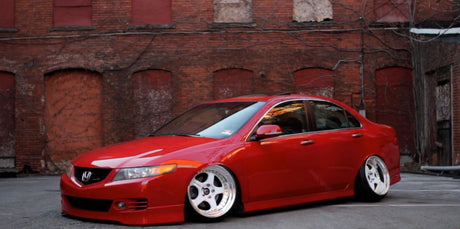 Lewis’ 2008 Acura TSX — Static to the Floor on WORK Wheels