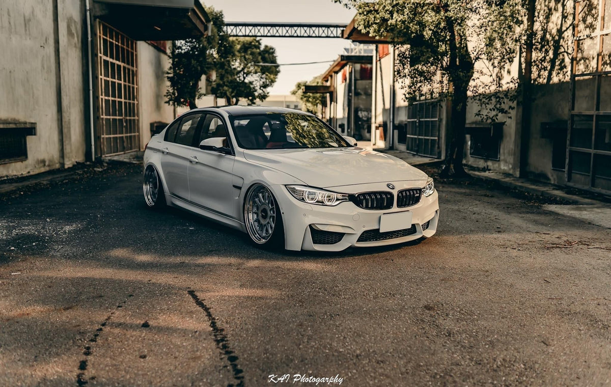 BMW F80 M3 on Prazis air suspension with forged Rotiform OZR wheels — Kai Photography