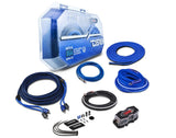 0-GA Amplifier Installation Wiring Kit - Blue