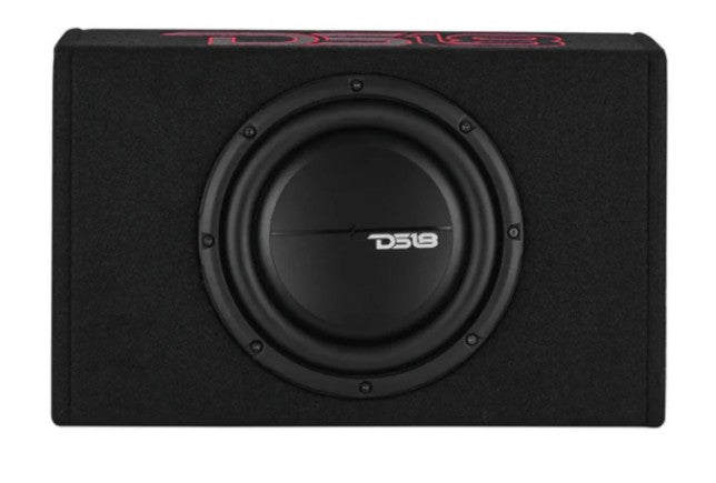 10" 350 W RMS Shallow Subwoofer Powered Enclosure w Remote DS18 PU110A