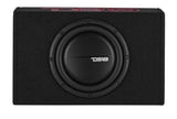 10" 350 W RMS Shallow Subwoofer Powered Enclosure w Remote DS18 PU110A