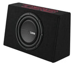 10" 350 W RMS Shallow Subwoofer Powered Enclosure w Remote DS18 PU110A