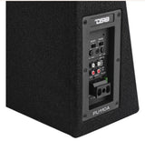 10" 350 W RMS Shallow Subwoofer Powered Enclosure w Remote DS18 PU110A