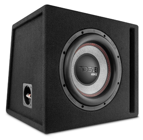 10" Loaded Subwoofer Ported Enclosure With GEN-X104D 400 Watts RMS