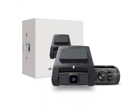 Momento - MD-8100 HD Dash Camera Kit (Front and Rear Camera) - Black