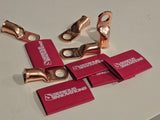 Premium Copper Ring Terminal Pack (5-Pack) with "Serious Innovations" Heat Shrink