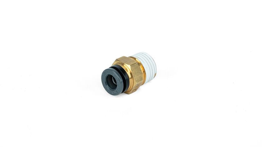 Straight Male - 1/4" MNPT x 1/4" PTC - DOT - SMC # KV2H07-35S