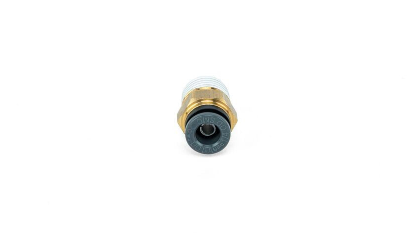 Straight Male - 1/4" MNPT x 1/4" PTC - DOT - SMC # KV2H07-35S