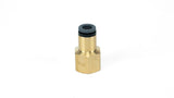 Straight Female - 1/4" FNPT x 1/4" PTC - DOT - SMC # KV2F07-35