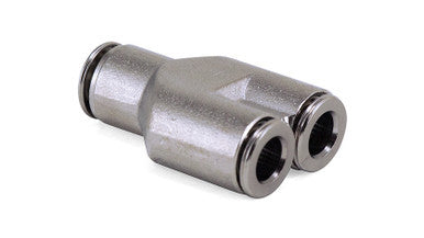 Y-Tee 1/4" Tube x 1/4" Tube x 1/4" Tube