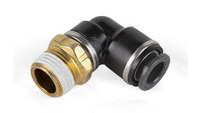 Elbow Male - 3/8" MNPT x 3/8" PTC - DOT - SMC # KV211-36S - 21867