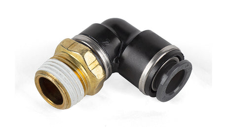 Elbow Male - 3/8" MNPT x 3/8" PTC - DOT - SMC # KV211-36S - 21867