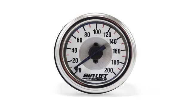 Single Needle Gauge - 200 PSI
