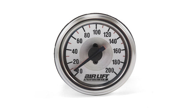 Dual Needle Gauge - 200 PSI