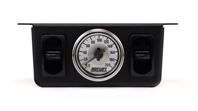 Dual Needle Gauge with two paddle switches - 200 PSI