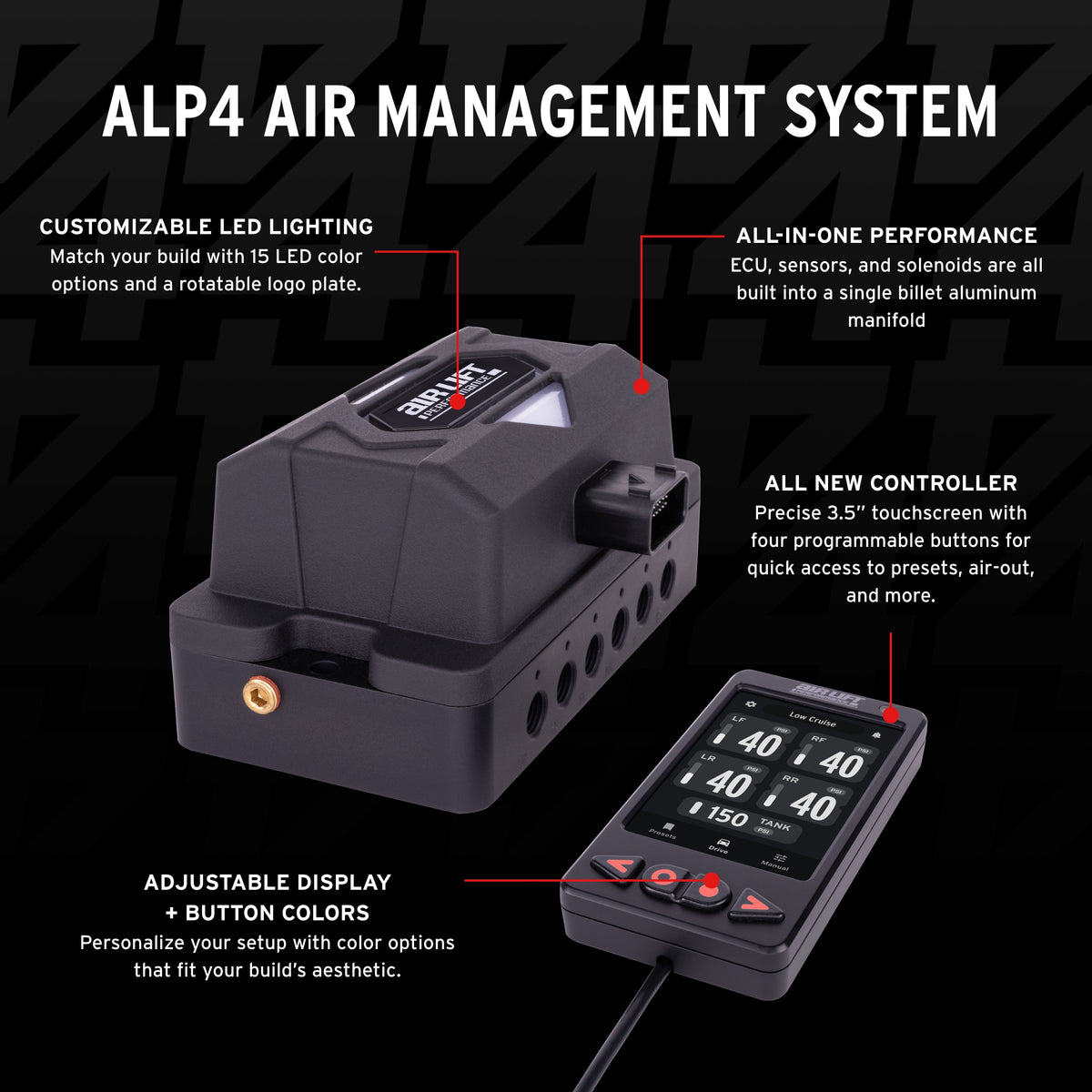 Air Lift Performance ALP4 Control System