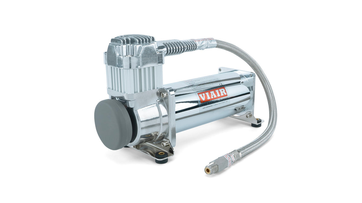 18" FLO Tank w/ Viair 444c Compressor, 1/4" & 3/8" fittings and tank mounting hardware