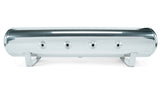 4 Gal. 7-Port Polished Tank w/ Viair 444c chrome compressor, 1/4" & 3/8" fittings & tank mounting hardware