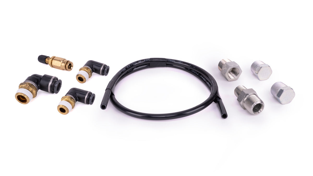 Fitting pack for 5 Gallon aluminum tank (11956 or 12956) for 1/4" & 3/8" lines (For ALP Management Systems)