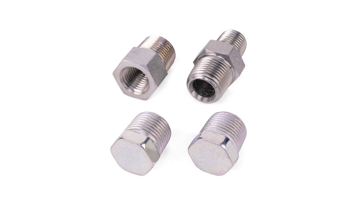 Fitting pack for 5 Gallon aluminum tank (11956 or 12956) for 1/4" & 3/8" lines (For ALP Management Systems)