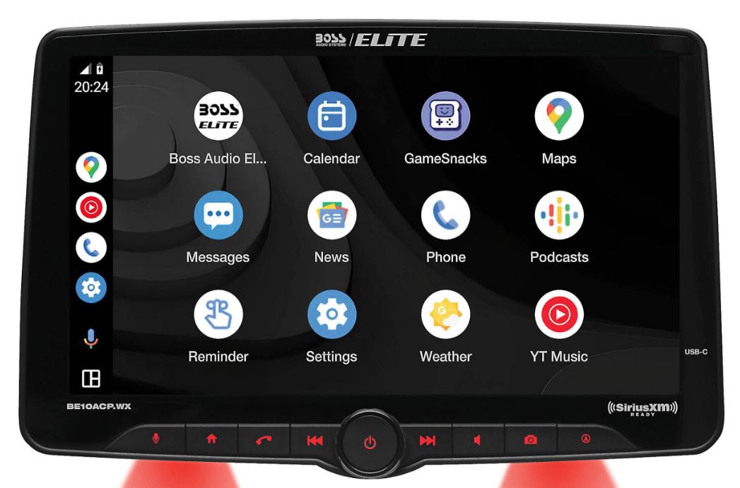 BOSS Audio Elite Single-DIN Touchscreen