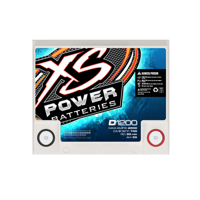 XS Power D1200 12V AGM High-Performance Battery