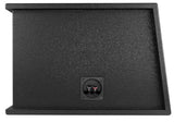 DS18 12" Loaded Dual Vented Armored 4000W Subwoofer Enclosure ZXI-212LD-RG