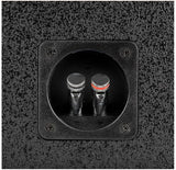 DS18 12" Loaded Dual Vented Armored 4000W Subwoofer Enclosure ZXI-212LD-RG