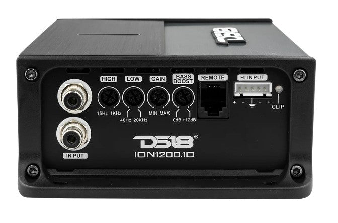 ION Compact Full Range 1 Channel Amplifier 1200 Watts RMS @ 1-Ohm