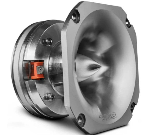 DS18 PRO 4" High Compression Tweeter 1.5" PEI VC 250 Watt RMS 4-Ohm Silver