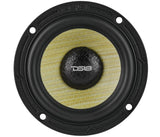 DXQ 3.5” Midrange Speaker with Yellow Straw + Composite Foam Cone | 60W RMS 4-Ohm